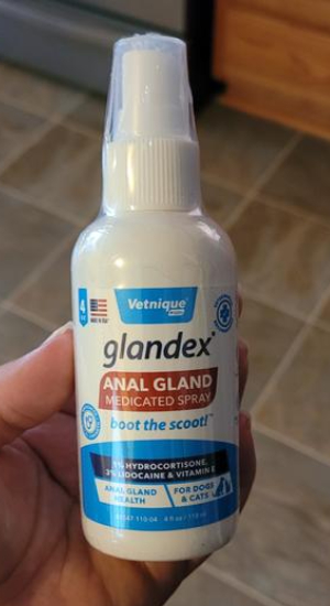spray for dogs anal glands